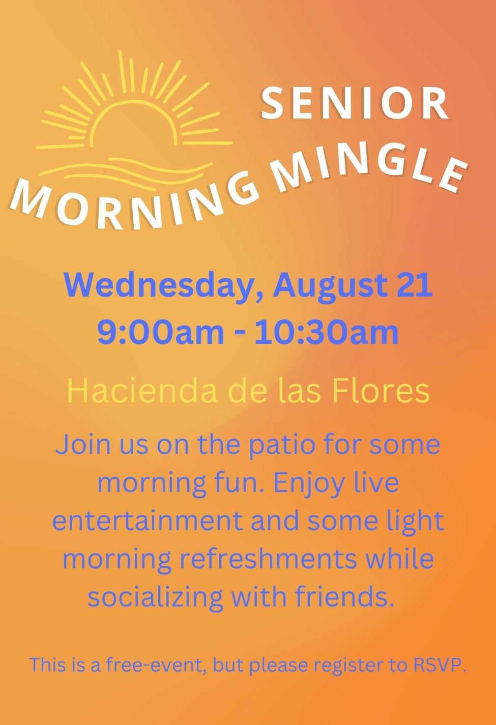 Senior Morning Mingle